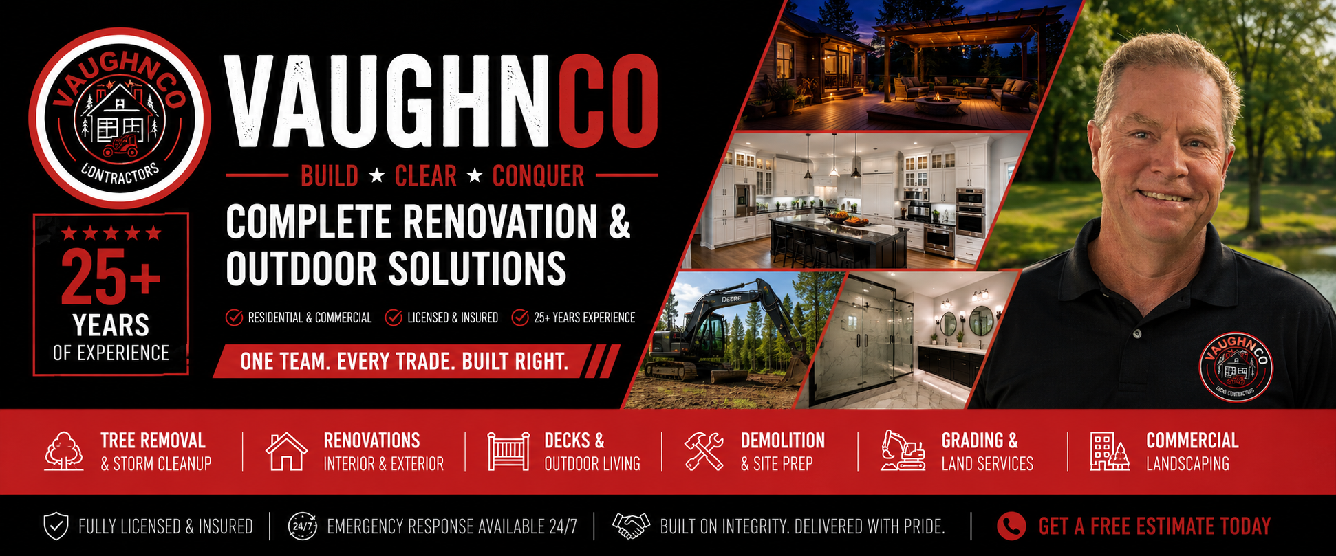 Vaughn Co - Complete Renovation & Outdoor Solutions - Licensed & Insured - 25+ Years Experience