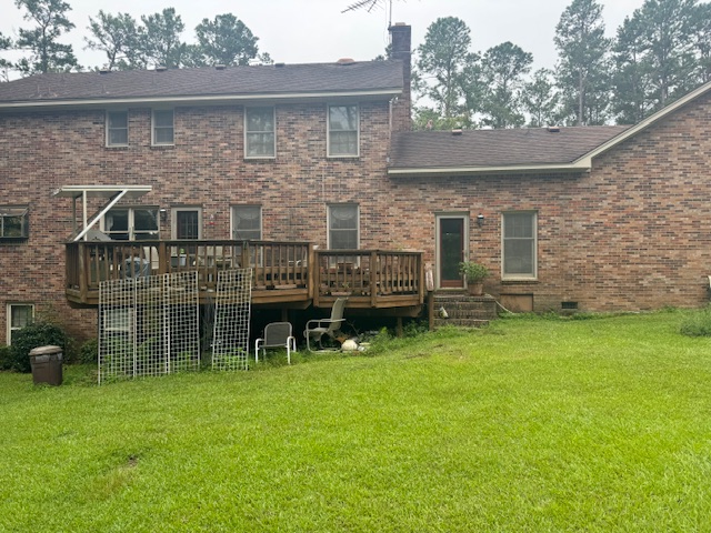 Before - Deck Rebuild