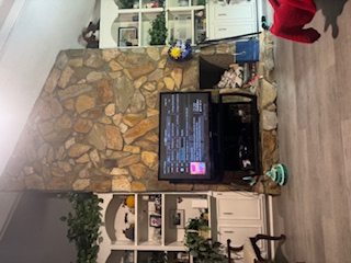 Before - Entertainment Center Remodel