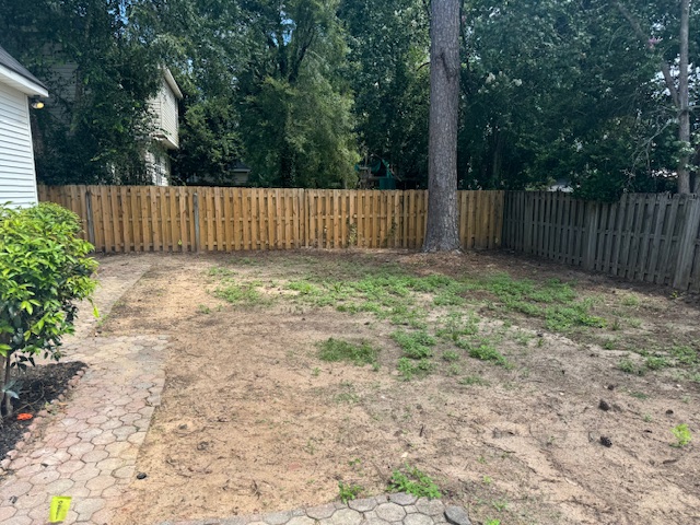 Before - Irrigation Installation & Sodding
