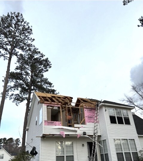 Before - Eagle Nest Exterior